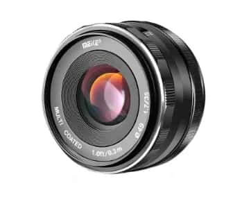 Meike 35mm F1.7 Large Aperture Manual Focus Prime Fixed Lens 