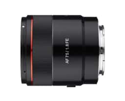 Samyang 75mm f/1.8 FE AF Lens