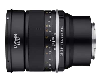 Samyang 85mm f/1.4 MK2 MF Lens