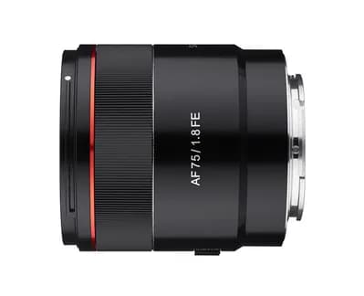 Samyang 75mm f/1.8 FE AF Lens